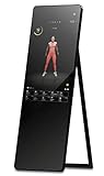VAHA S Fitness-Spiegel – Smarter Trainings-Spiegel für virtuelle, personalisierte Work-Outs von zu Hause, 150 x 50 x 4,2 cm, 27 kg